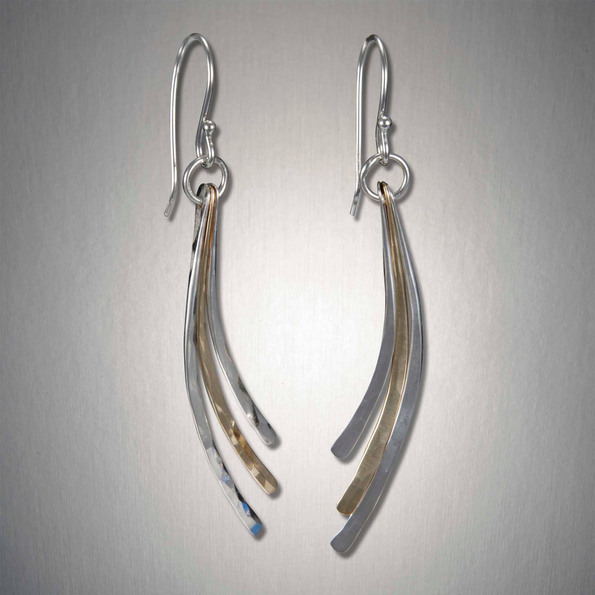 Peter James - Vendita all'ingrosso Orecchini pendenti - 2033 - Curve lunghe pendenti1