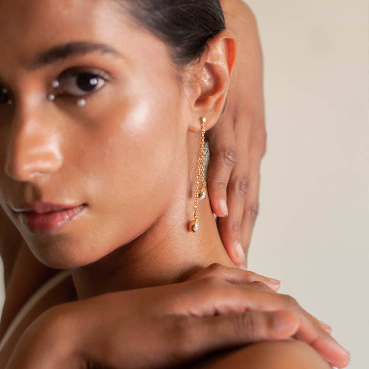 BOOND EARRINGS for wholesale by Dhwani Bansal