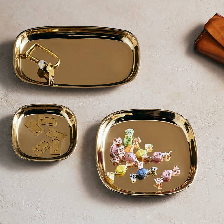 The Collective - Wholesale Decorative Tray - Aurum Catchall Small2