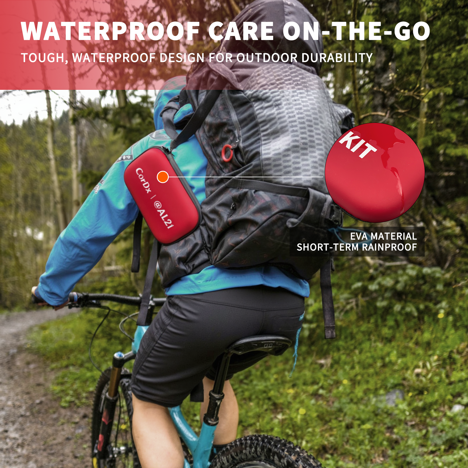 CorDx - Vente Trousse de premiers secours - Trousse de premiers secours polyvalente, 184 pièces, trousse d'urgence4