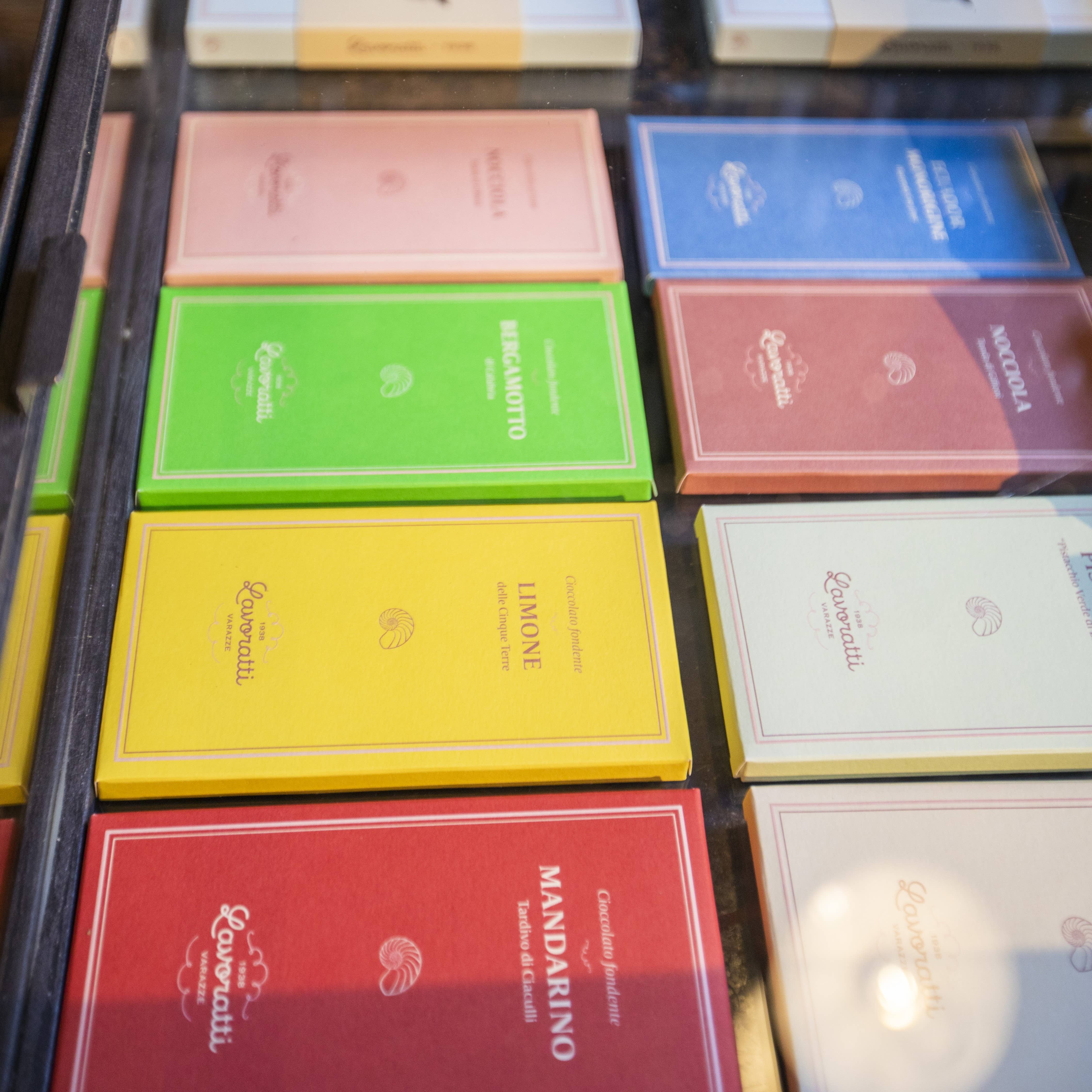 Cioccolato Lavoratti 1938 - Vendita all'ingrosso Barretta di cioccolato - Tavoletta cioccolato Fondente Mandarino Tardivo Ciaculli 80g3