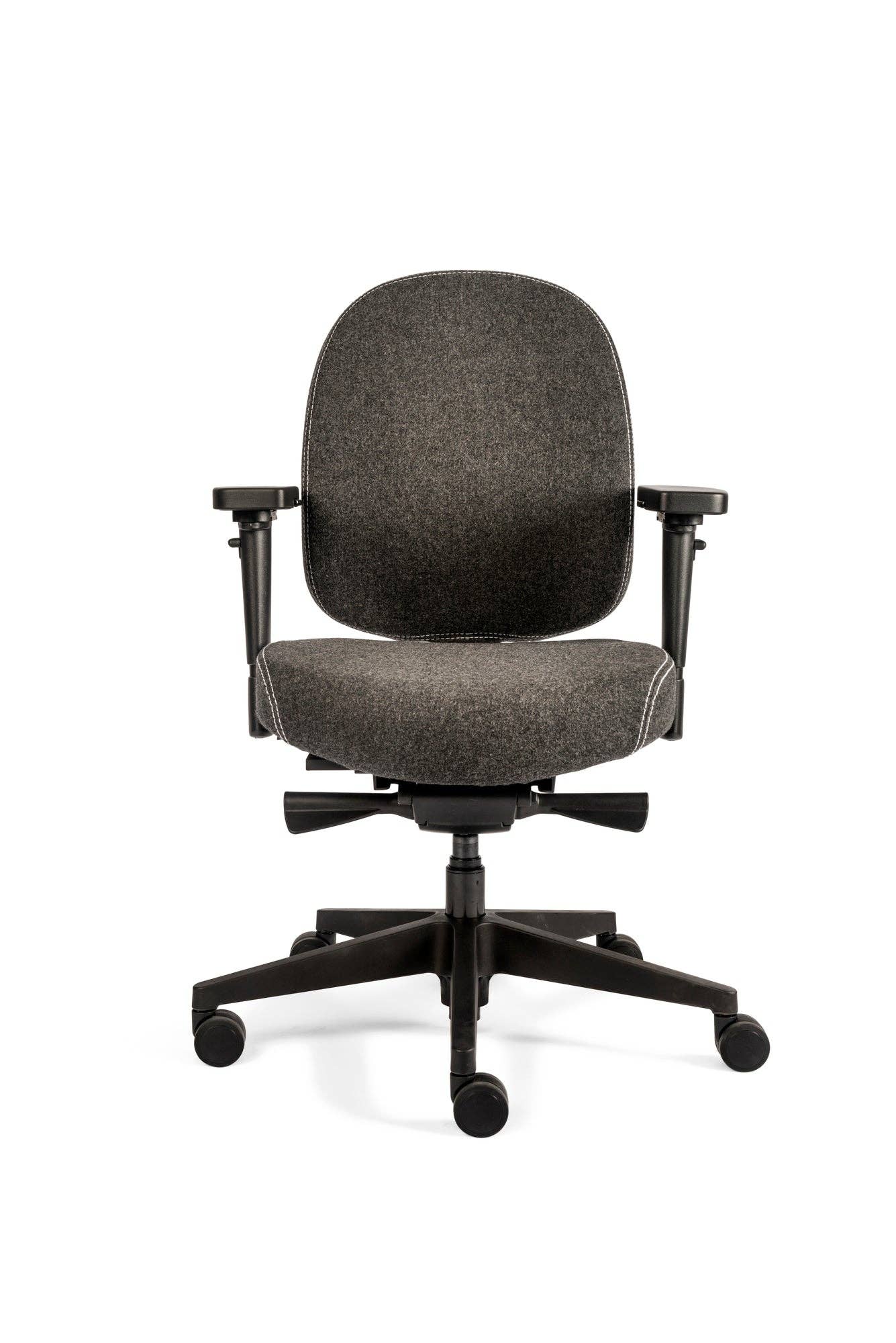 Mijn Werkkamer - Wholesale Chair - High-end Bureaustoel Hyper X Compact - Donkergrijs1