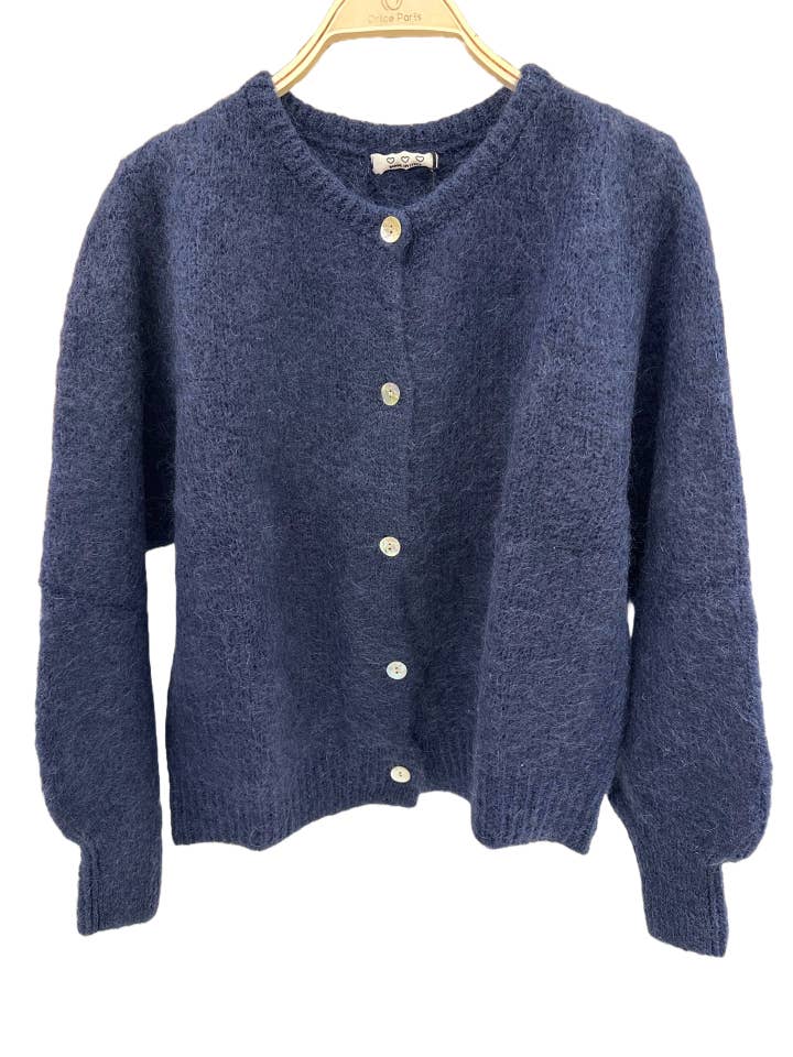 Orice – wholesale Cardigan – Women’s – Long sleeve baby Mohair knit cardigan - Orice