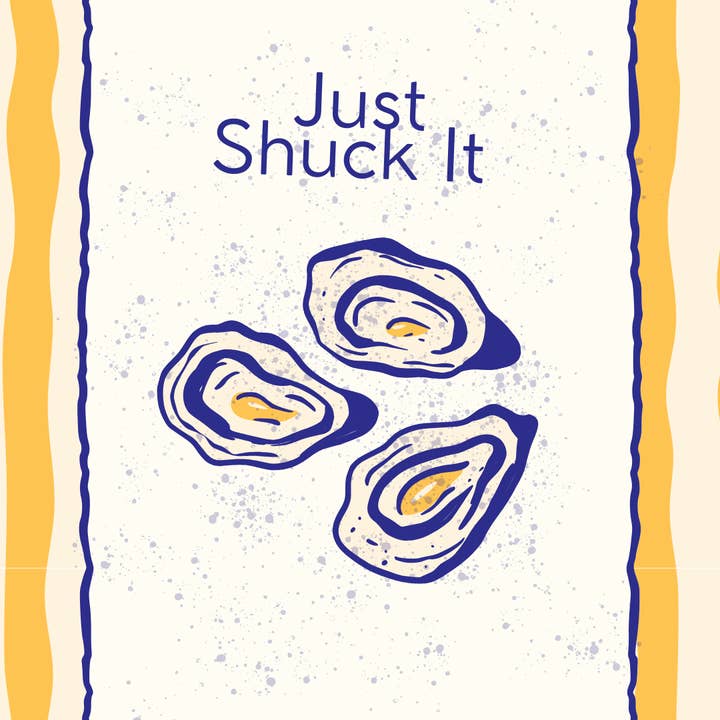 Carte de Vœux Just Shuck It pour la vente par Iamsonotcool