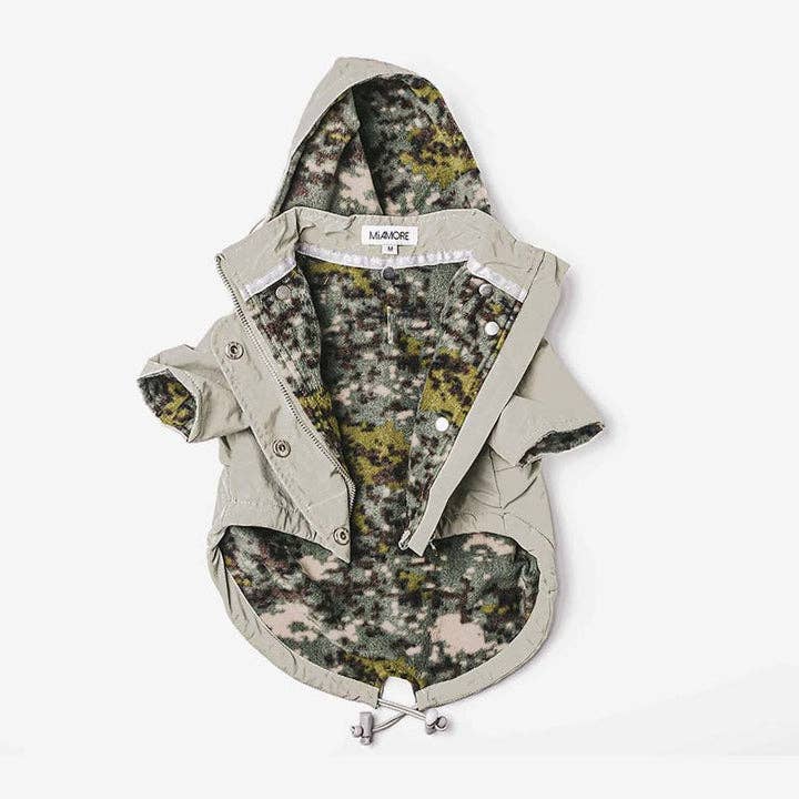 Miamore Pets - Wholesale Hondenregenjas - Hond - Mosgroene regenjas/parka voor honden3