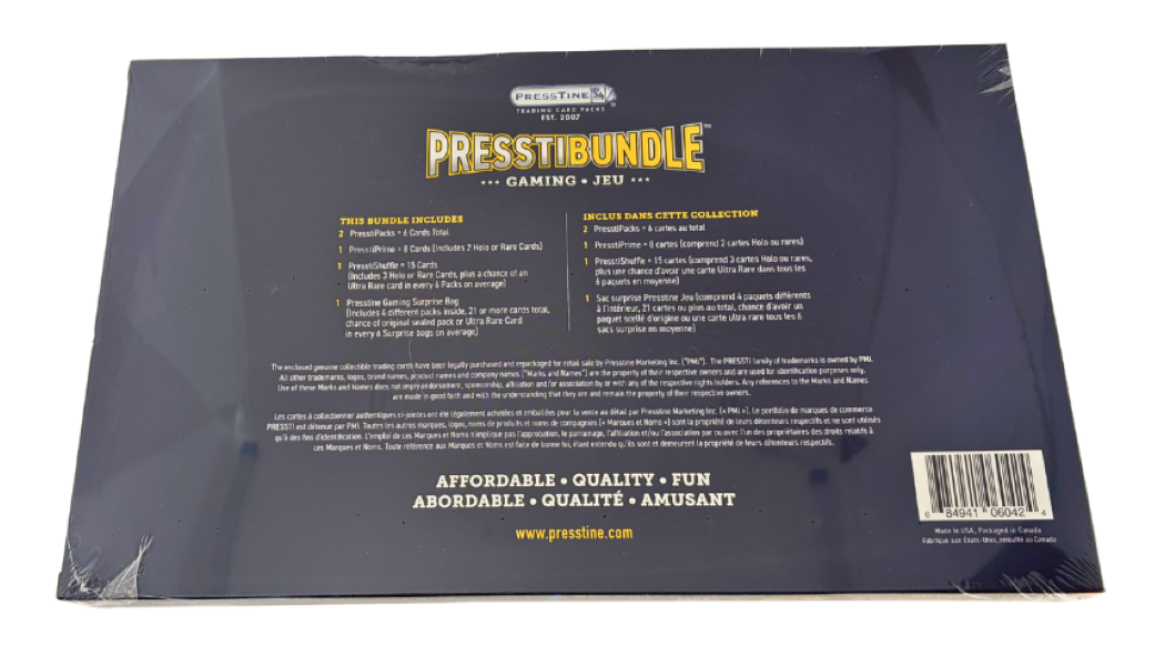 Wildwood Enterprises LLC – Großhandel Kartenspiele – Pokémon PresstiBundle 50 Stk. 5 Holo- oder Seltene Karten garantiert1