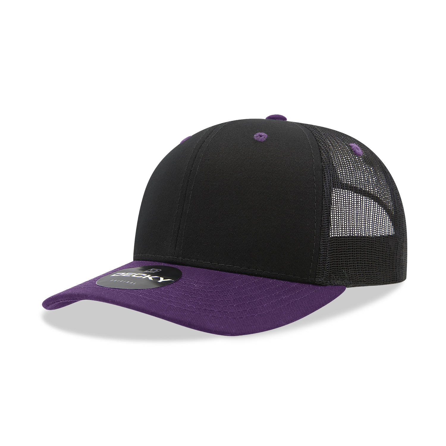 The Park Wholesale - Vente Casquette de camionneur – unisexe - Casquette Trucker classique Decky 6021, 6 panneaux, style mid pro24