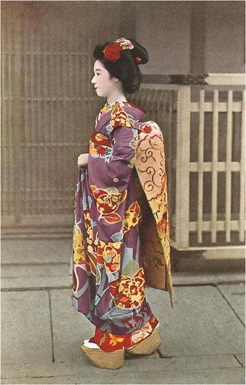 Found Image Press - Wholesale Sticker - Sticker JN-112 Geisha0