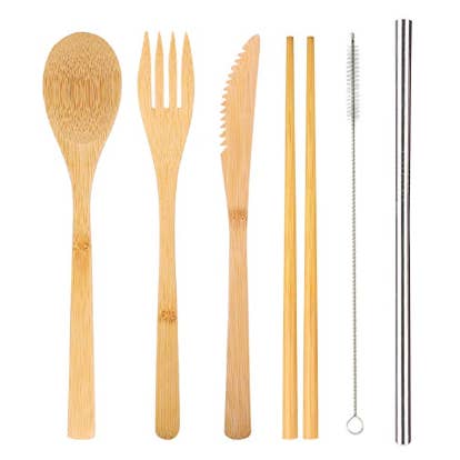 Refinement House - Wholesale Travel Utensil Set - Travel Bamboo Utensil Set5