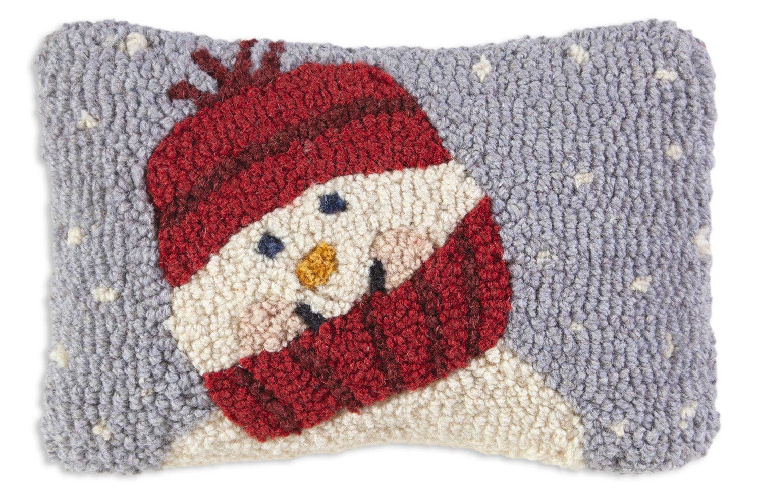 Chandler 4 Corners - Wholesale Lumbar Pillow - Sweet Little Snowman - 8" x 12"0