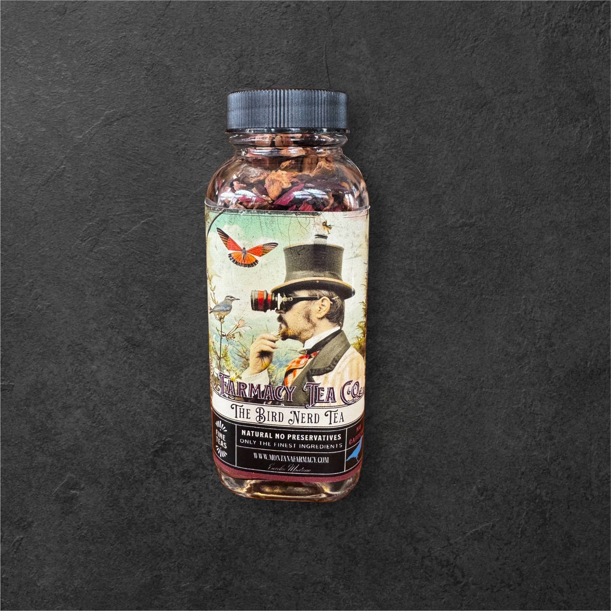 Montana Farmacy - Vendita all'ingrosso Tè sfusi - Nerd degli uccelli Birdwatching Tè All'aperto delizioso barattolo di vetro4