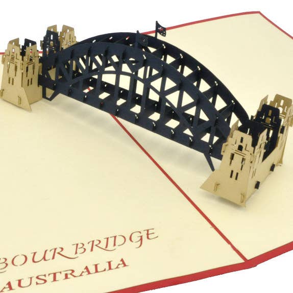 Harbour Bridge 3D for wholesale by Henry Pop Up Cards