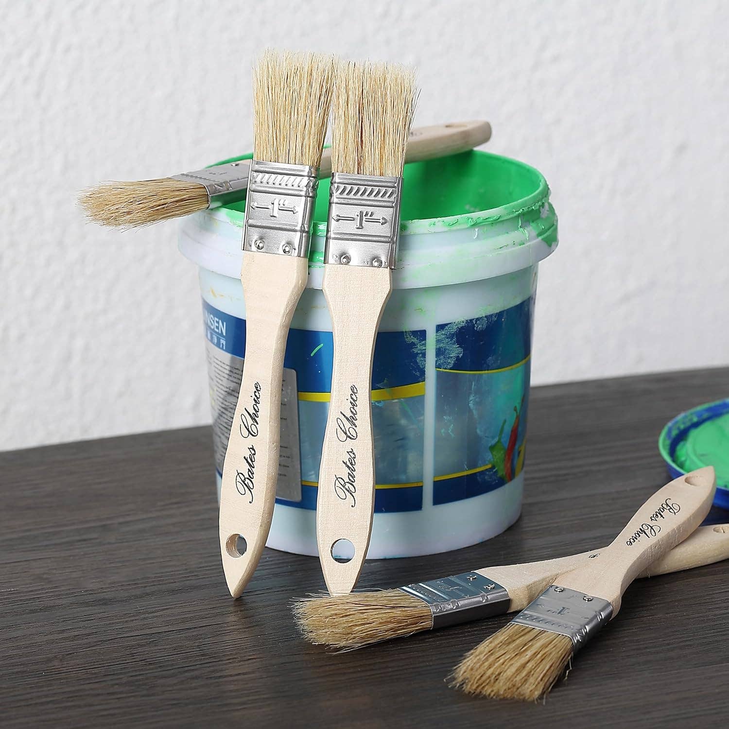 Bates Choice - Wholesale Paint/Wax Brush - Chip Paint Brushes, 1 Inch, 96 Pack7