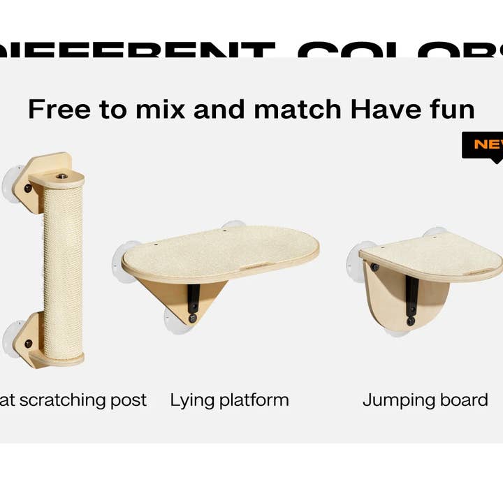 Robud & Mewoofun Official Store - Wholesale Pet Scratcher - Cat - MEWOOFUN Cotton Cat Window Bed Jumping Climbing Platform Cat3