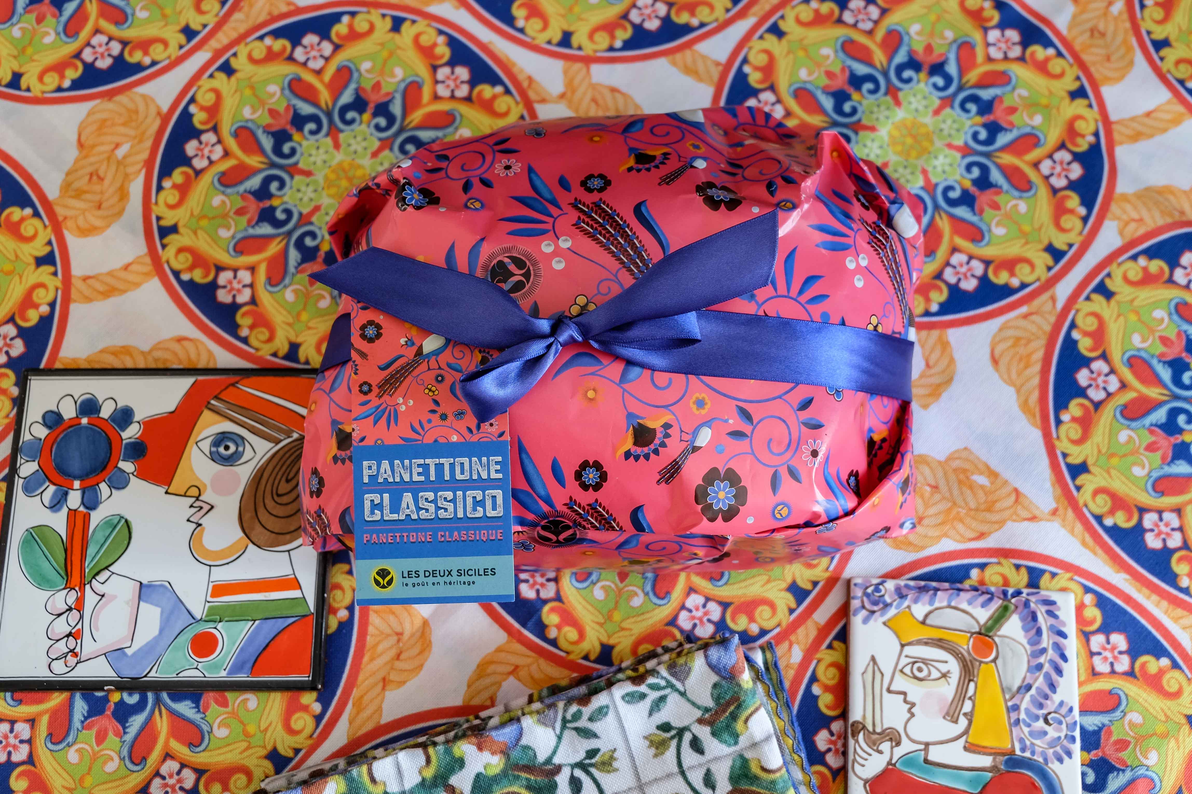 Les Deux Siciles - Vente Gâteau - Panettone Classique 750 gr0