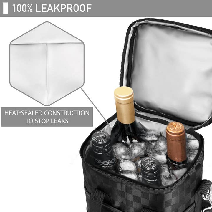 OPUX – wholesale Vinkasse – 4 flaska vinbärväska30