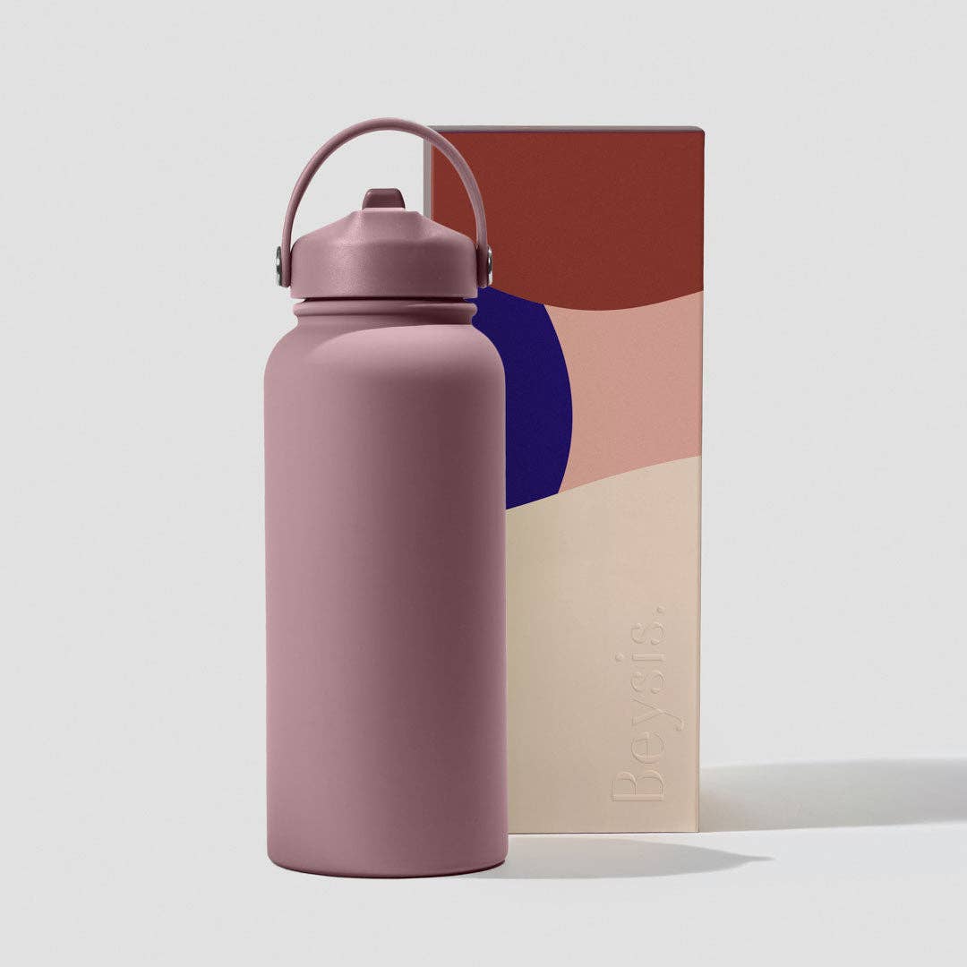 Beysis – wholesale Vattenflaska – 30,5 oz / 900 ml flaska med sugrör14