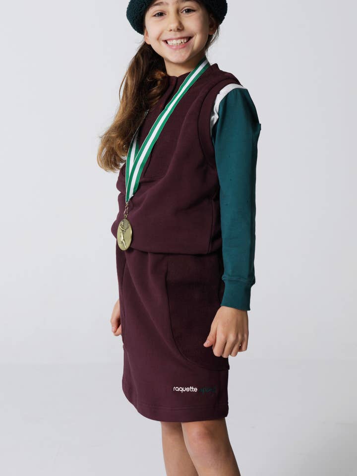 FALDA DE ARCILLA MORADA para venta al por mayor de Raquette