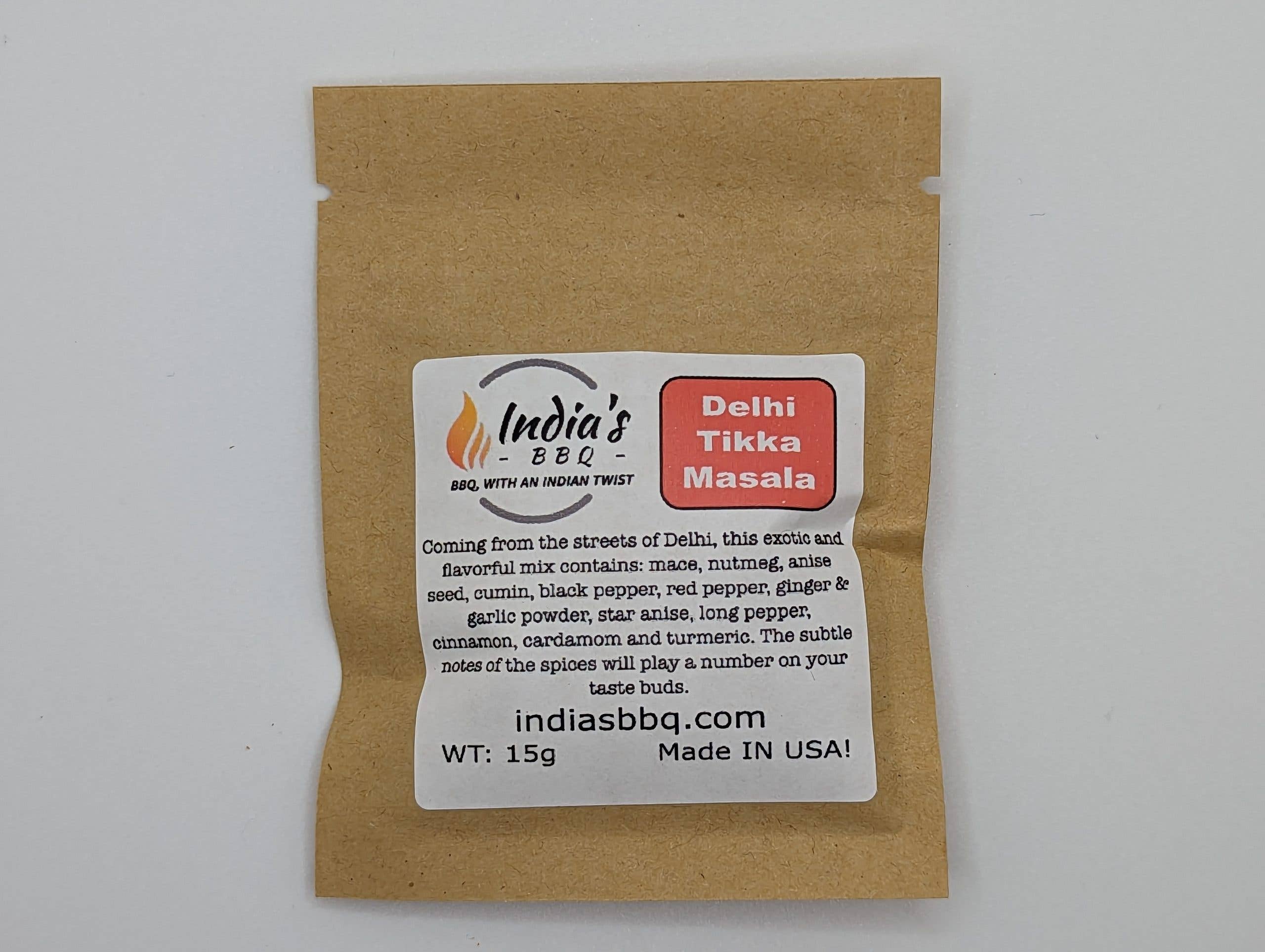 India's BBQ – wholesale Torkad kryddblandning – Flavors Of India Miniatyrer Combo5