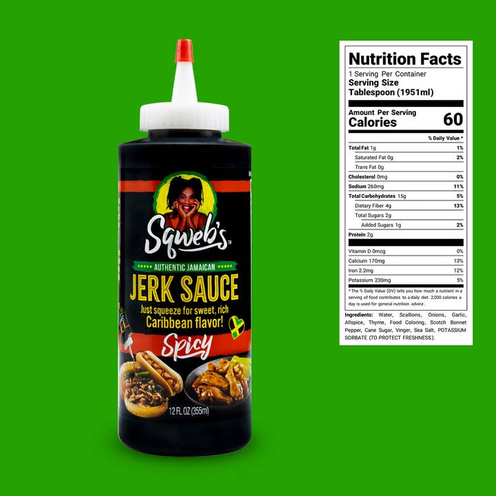 Molho Jerk Sqweb por atacado de Sqweb's llc
