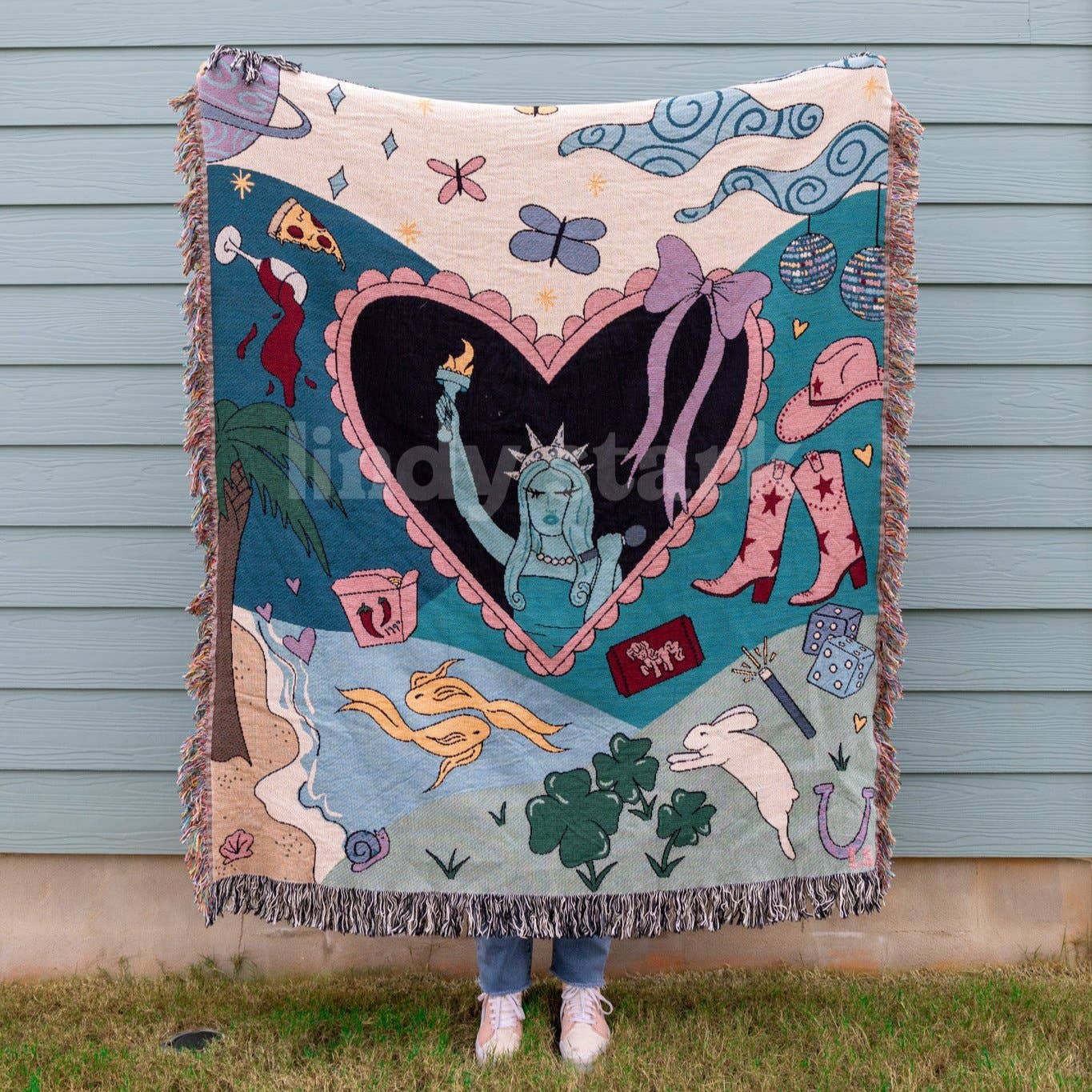 Lindy Stark Designs - Wholesale Throw Blanket - Midwest Princess Blanket3