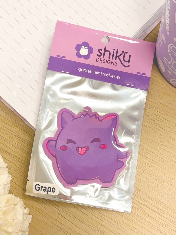 Gengar Air Freshener for wholesale by Shiku Designs