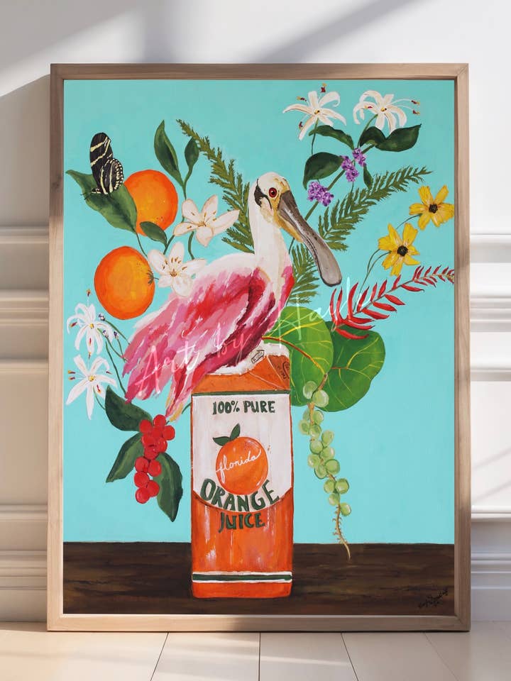 Florida Natives Print for wholesale by Art By Hayle