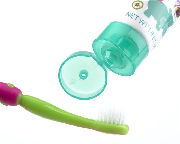 Dr. Talbot's - Wholesale Toothbrush - Kids & Baby - Toddler Training Toothpaste and Toothbrush, Pink/Green3