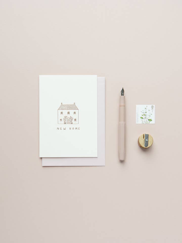 Carte New Home dessinée à la main pour la vente par Ryn Frank