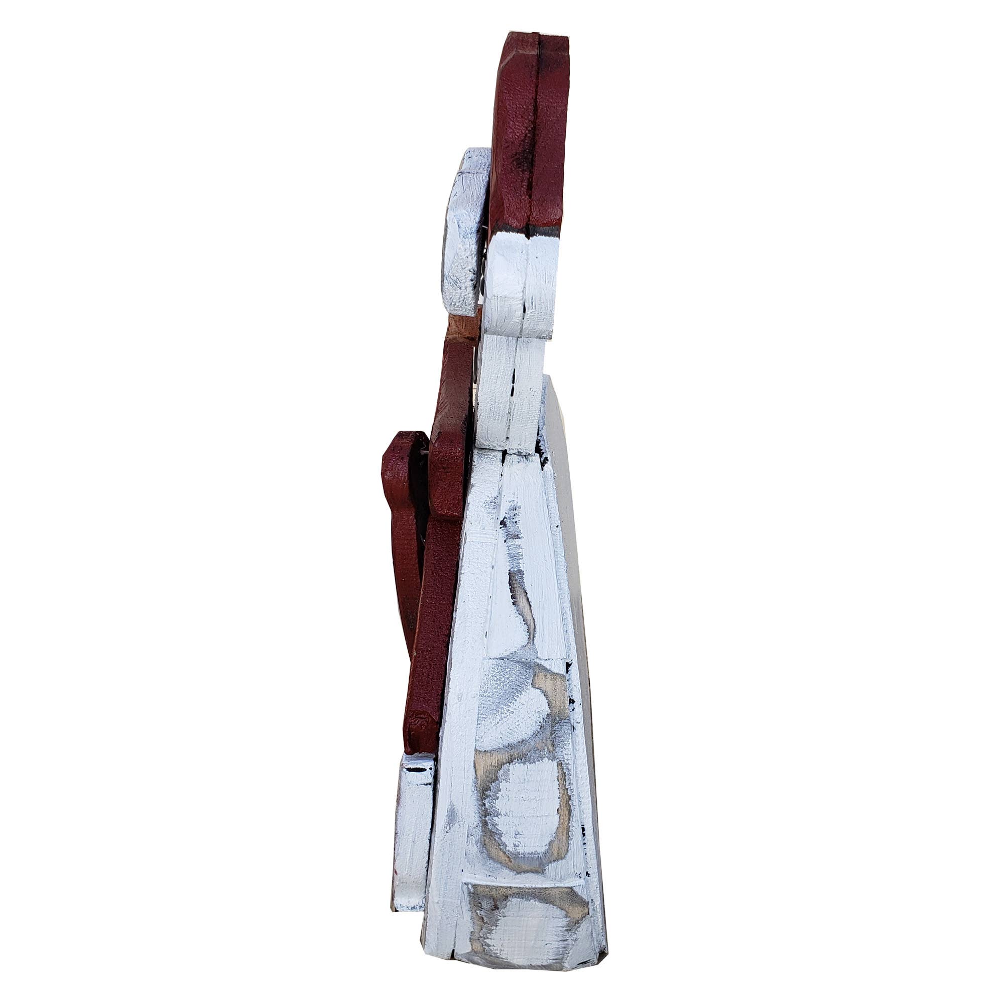 Hi-Line Gift Ltd. - Wholesale Kerstdecoratie - 2-delige houten kerstman en sneeuwpop 20 cm kerstdecor8