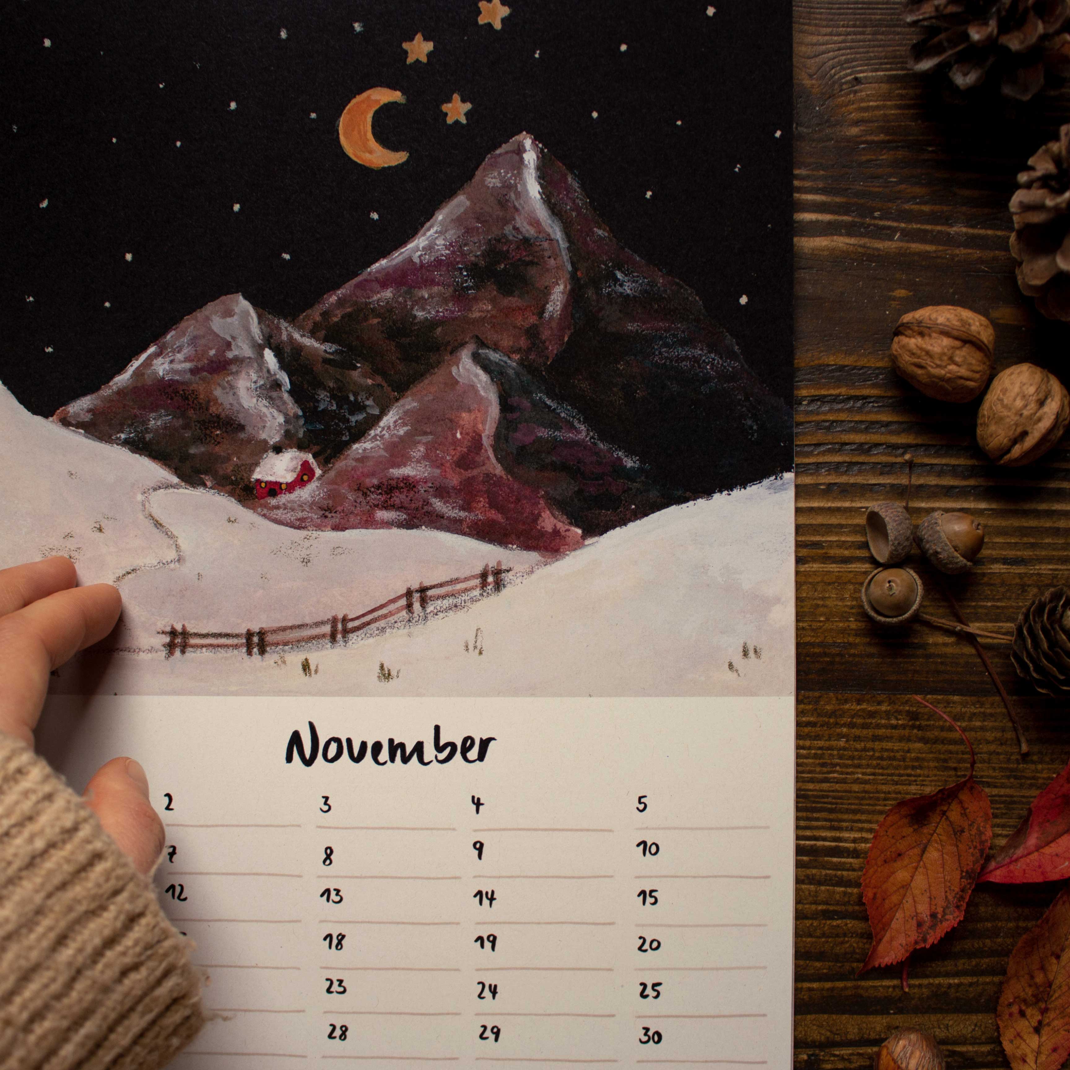 studiosatsch – Engroshandel Kalender – Everyday Magic | Evig Fødselsdags-/Vægkalender1