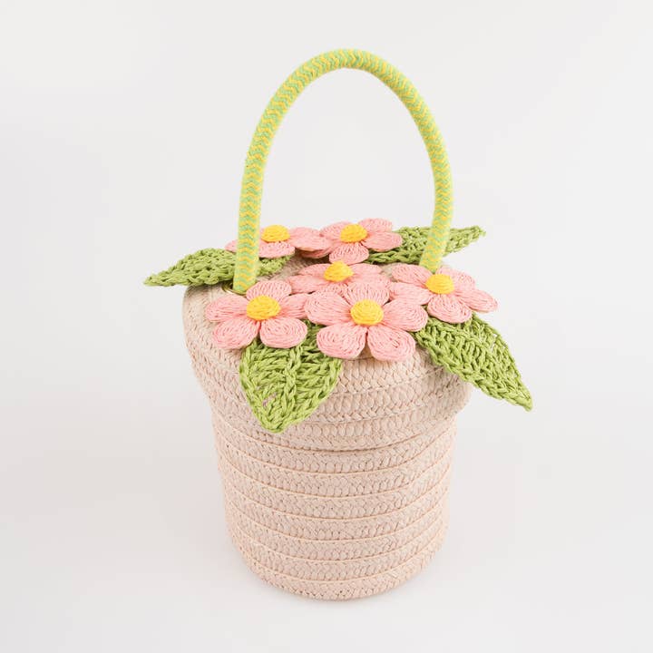 Meri Meri - Wholesale Basket - Kids & Baby - Flower Pot Basket Bag