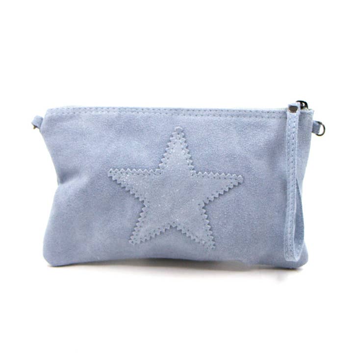 Tempest Designs – wholesale Crossbody bag – Women's – Suede star clutch bag10