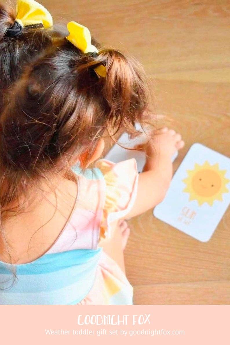GoodnightFox - Wholesale Learning Cards - Kids & Baby - Weather Flashcards4