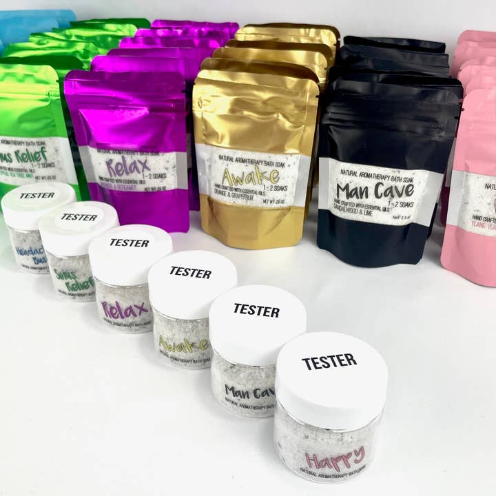 Full Bath Soak Line with Testers for wholesale by Ani’s Market LLC