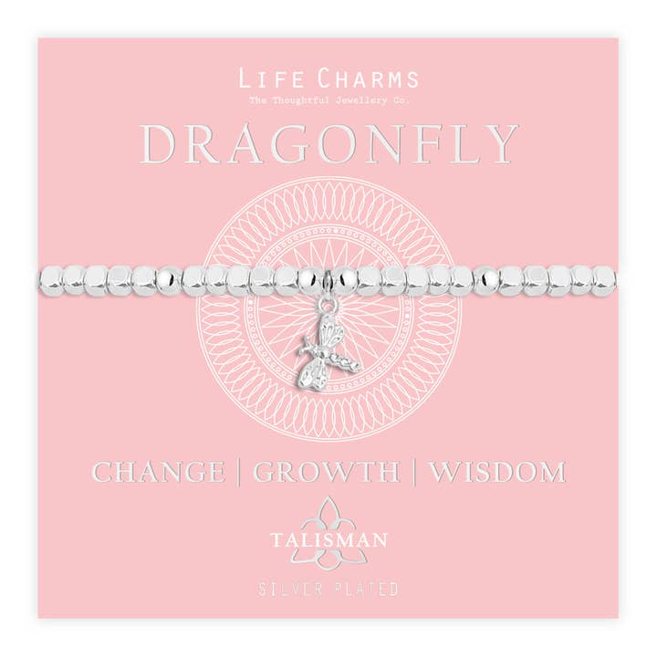 Talisman Bracelet with Dragonfly Charm for wholesale by Life Charms