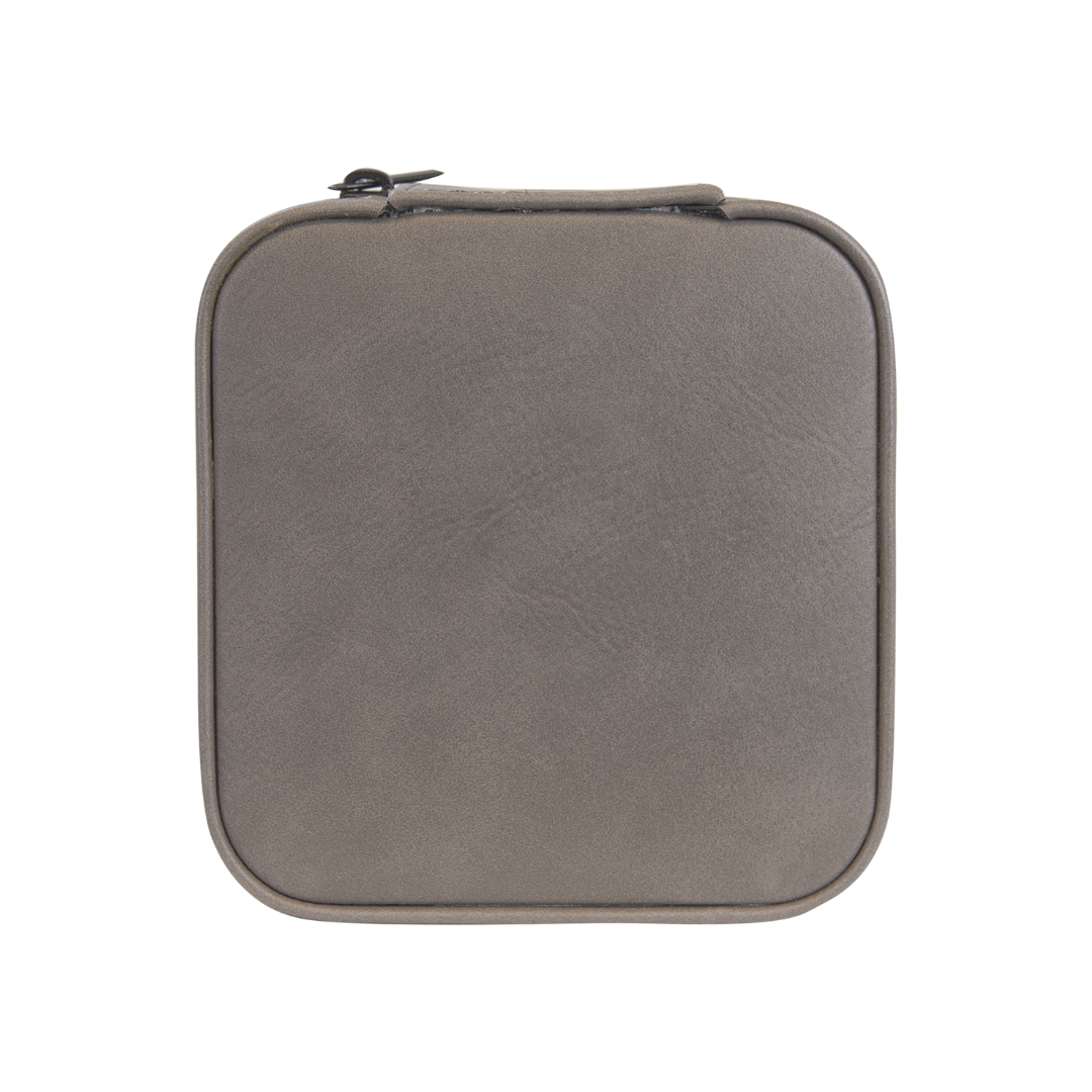 Cabin and Reel Engraving - Wholesale Jewelry Box/Organizer - Grandma Heart Faux Leather Travel Jewelry Box1