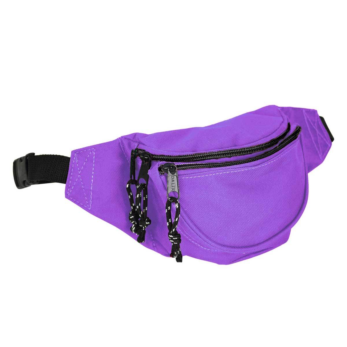 Dalix - Wholesale Belt Bag - Unisex - Dalix Round Fanny Pack w/ 3 Pockets42