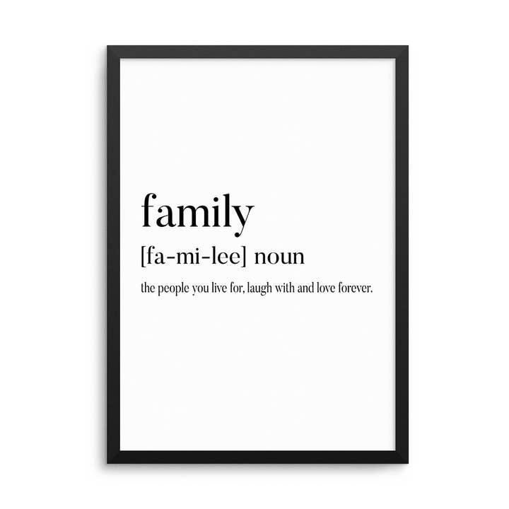 Impression de nom de famille pour la vente par D'LUXE PRINTS