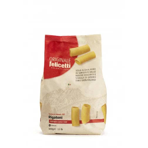 The Italians' Pantry - Wholesale Pasta - Felicetti Originale Rigatoni0