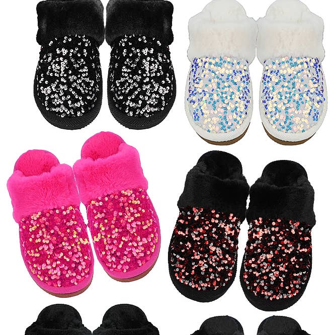 Chinelos de Inverno C.C Sequin Cuff e outras tendências em Compre borracha para chinelos B2B. Devoluções gratuitas e condições de pagamento a 60 dias na Faire na Faire.