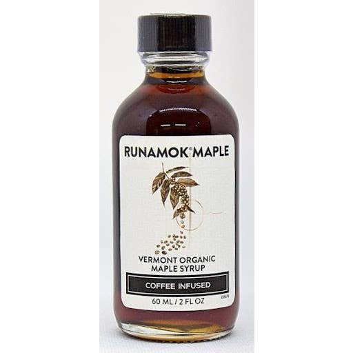 Kaffe infunderet økologisk ahornsirup 60ml for engroshandel hos Runamok