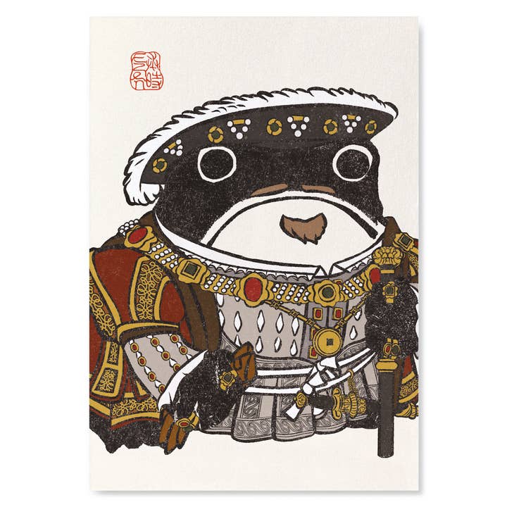 HENRY VIII EZEN KIKKER: Kunstdruk voor wholesale door Ezen Trade