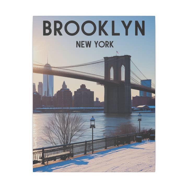 Torotree - Wholesale Art Print - Brooklyn, New York Canvas - Modern Wall Art