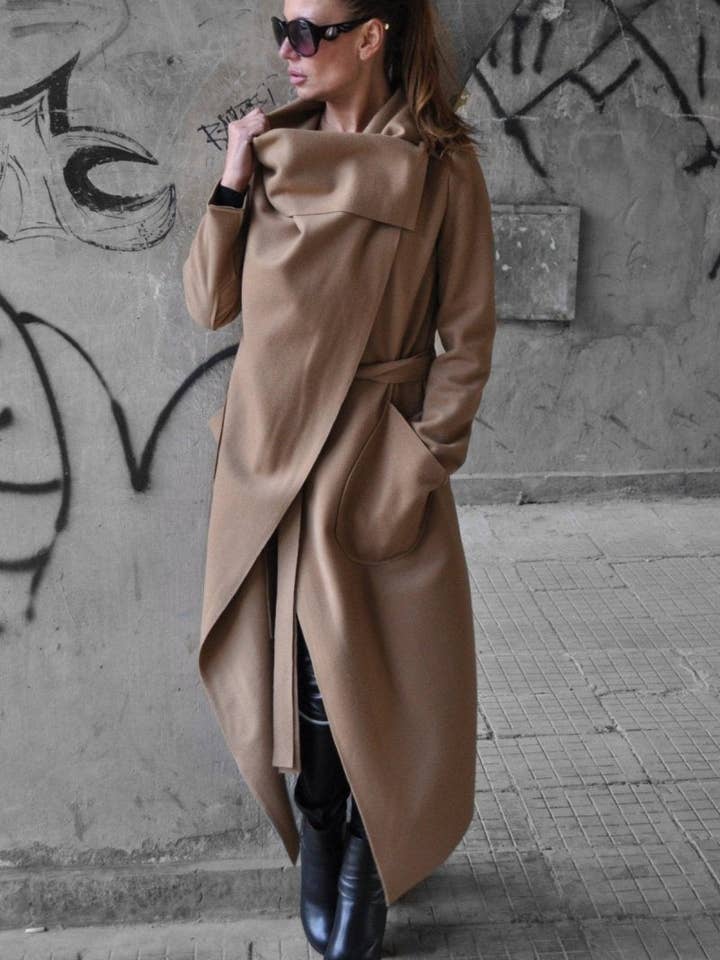 Manteau en cachemire d'hiver VICTORIA pour la vente par EUG fashion