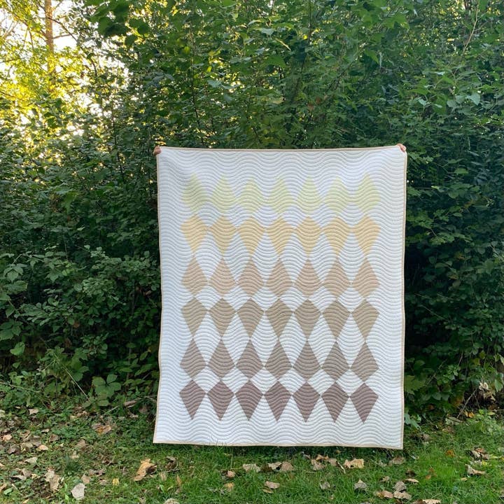 Sewn - Wholesale Craft Sewing Kit - Rooflines Quilt PAPER Pattern3