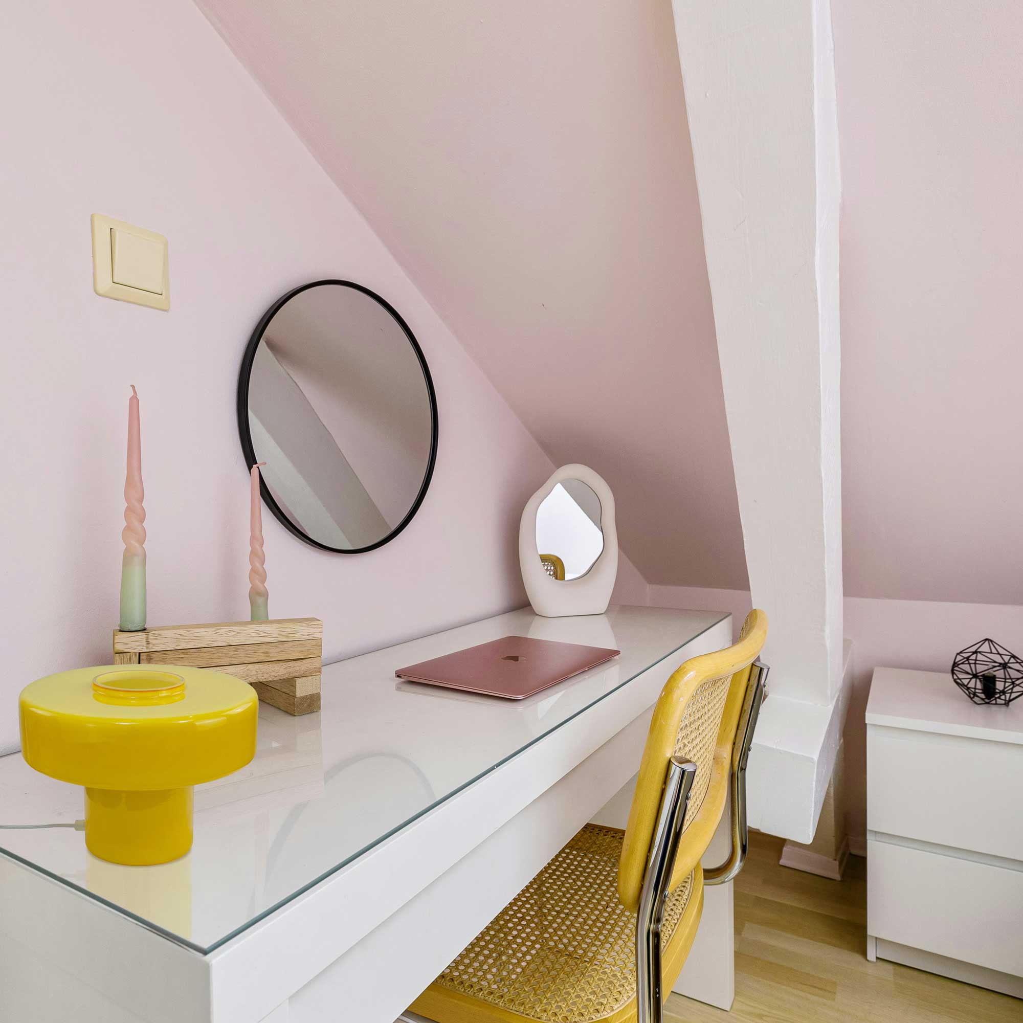 C-Création - Wholesale Floor Lamp - NEW COLOR - Retro style colored glass table lamp Foza25