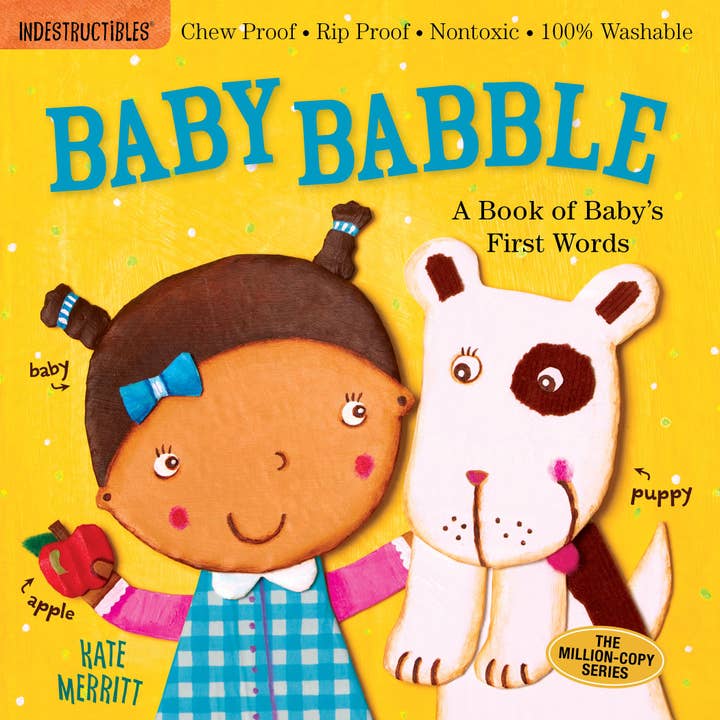 Hachette Book Group - Wholesale Book - Kids - Indestructibles: Baby Babble: A Book of Baby's First Words