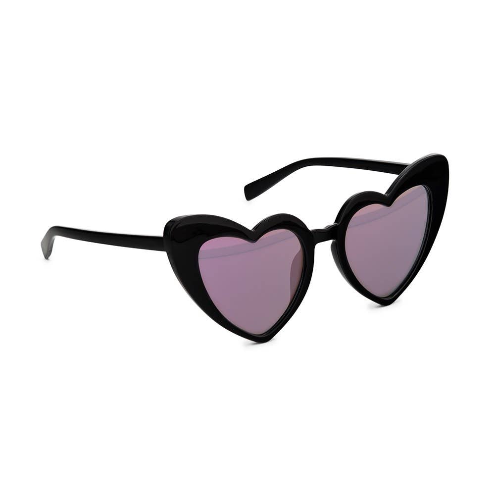 Weddingstar Inc. - Wholesale Sunglasses – Women's - Women’s Bachelorette Party Sunglasses - Black Heart Eyes1