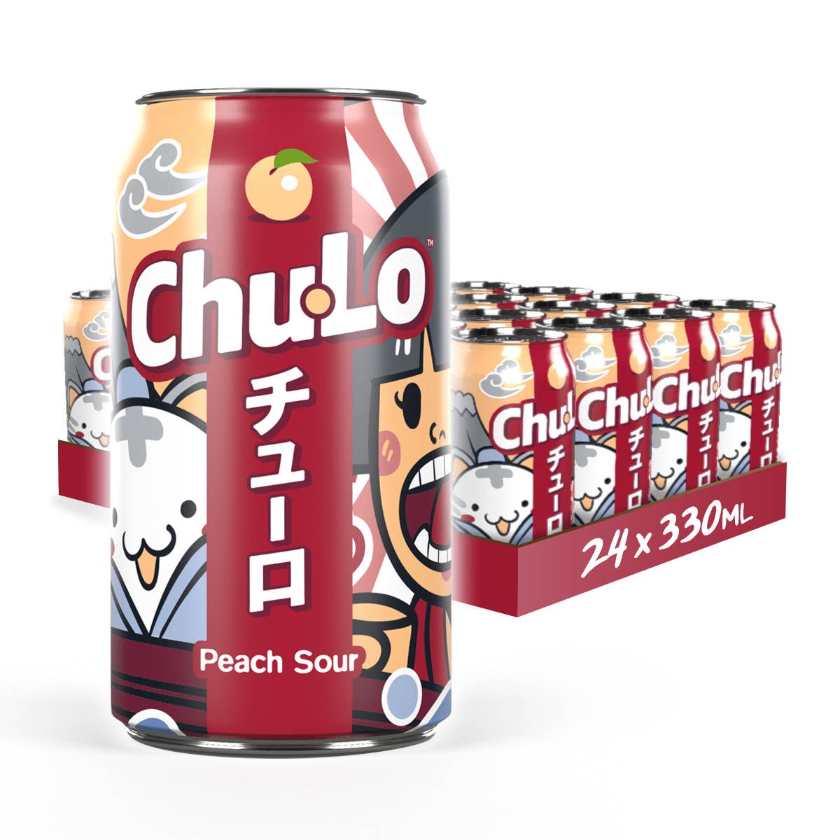 Chu Lo Drinks – wholesale Soda/carbonated drink – Peach Sour Chu Lo3